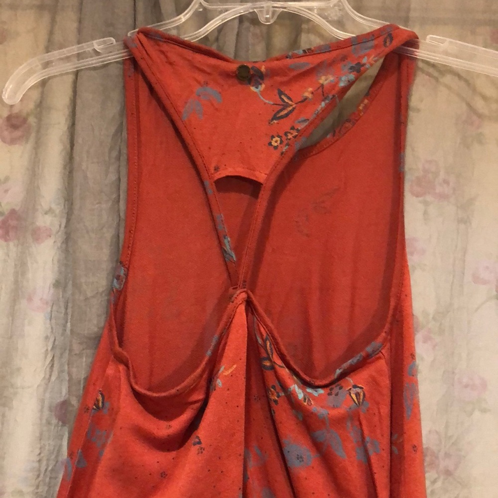 NICE N’ EASY RUST THROW-ON DRESS - Picture 3 of 3